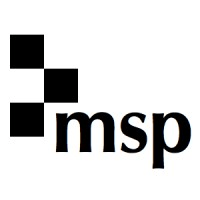 MSP journals (Mathematical Sciences Publishers)